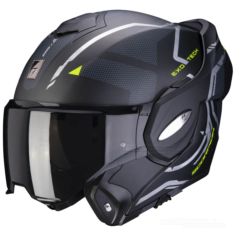 Scorpion EXO-TECH Öppningsbar hjälm (Square) (Sista storlekarna XS & S)