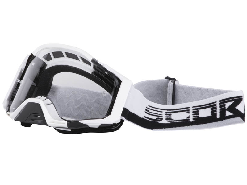 Scorpion Crossglasögon Goggles (E21) Vit, Svart