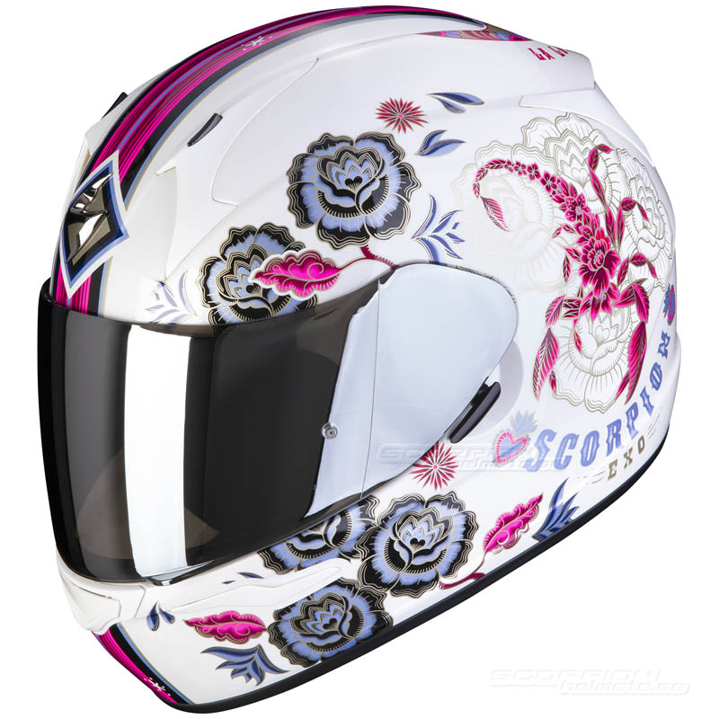 Scorpion EXO-390 MC-Hjälm (Chica II) (Sista storlekarna XS & S)