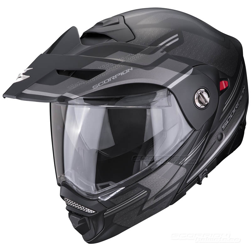 Scorpion ADX-2 Hjälm (Carrera) Mattsvart, Silver