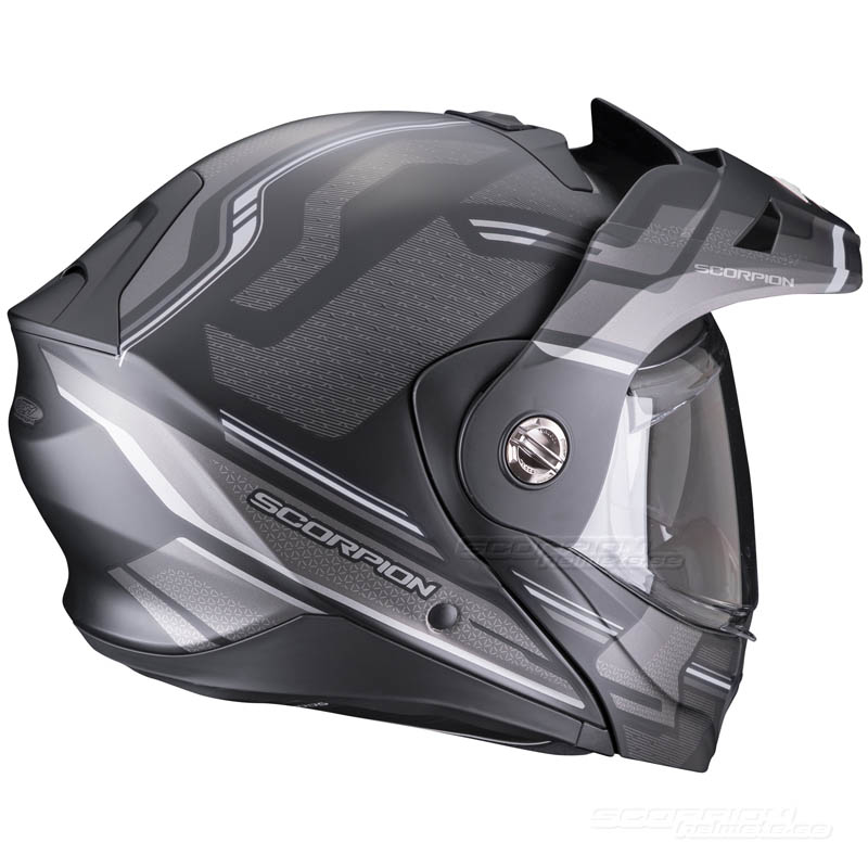 Scorpion ADX-2 Hjälm (Carrera) Mattsvart, Silver