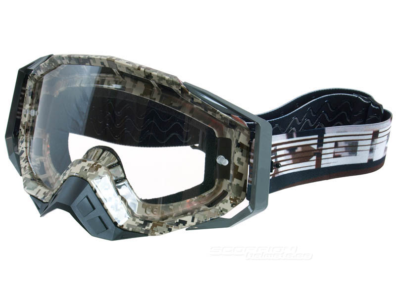 Scorpion Crossglasgon Goggles (E21) Camo