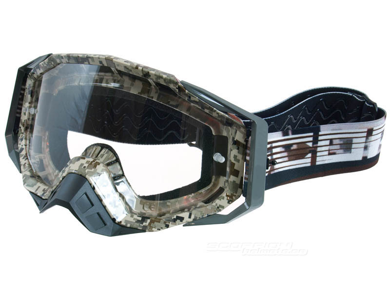 Scorpion Crossglasögon Goggles (E21) Camo