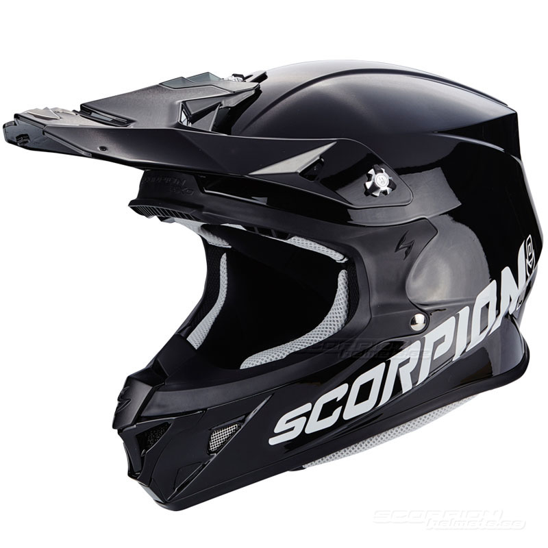 Scorpion VX-21 Crosshjlm MX/Race (Solid) Svart