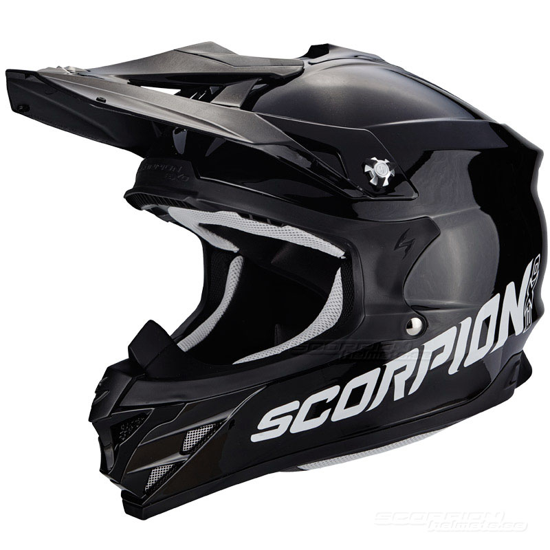 Scorpion VX-15 EVO Crosshjälm MX (Solid) Svart