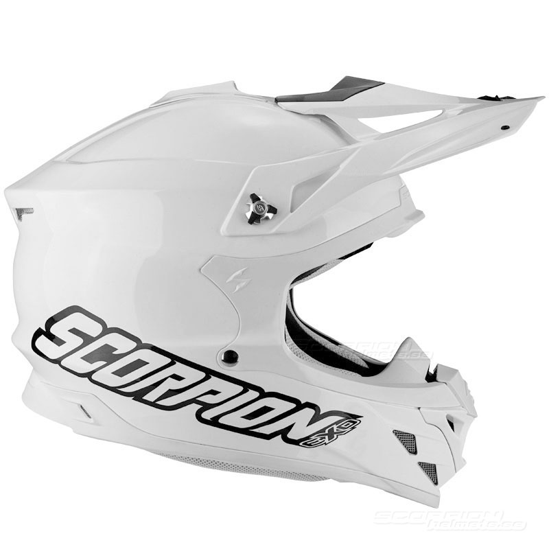 Scorpion VX-15 EVO Crosshjälm MX (Solid) Vit