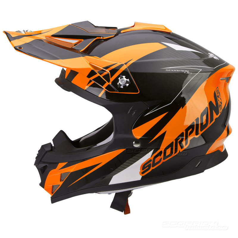 Scorpion VX-15 EVO Crosshjlm MX (Krush) KTM, Orange