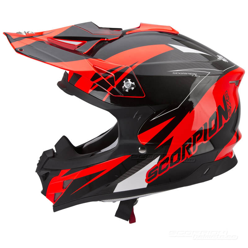 Scorpion VX-15 EVO Crosshjlm MX (Krush) Neonrd