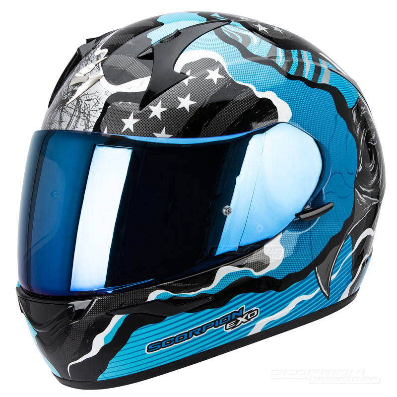 Scorpion EXO-410 AIR (Wild) Blå