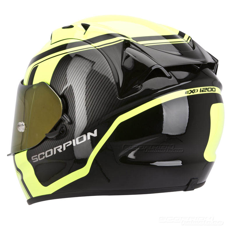 Scorpion EXO-1200 Hjälm (Stream Tour) Gul