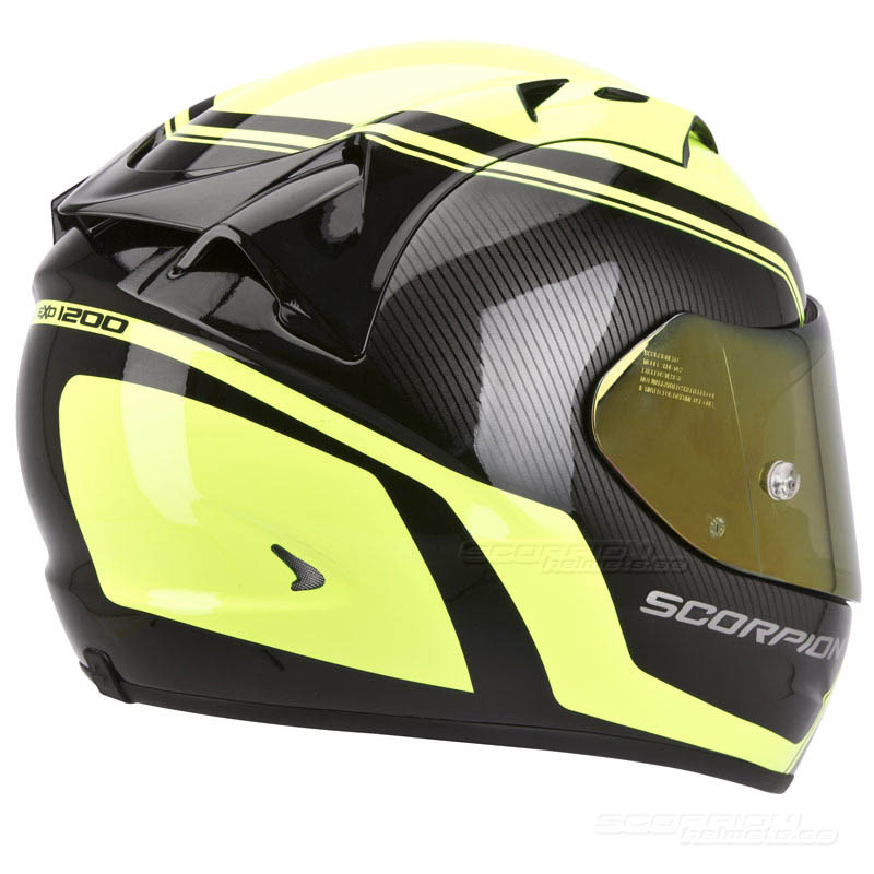 Scorpion EXO-1200 Hjälm (Stream Tour) Gul