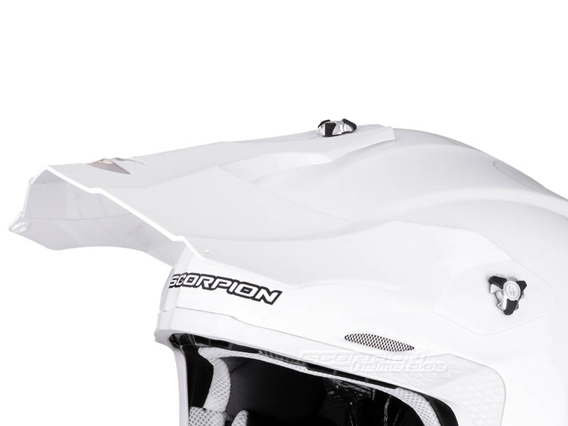 Scorpion Skärm (VX-16 AIR, Solid) Vit