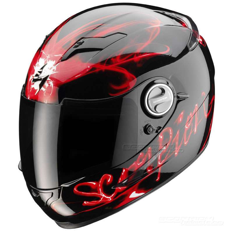 Scorpion EXO-500 Hjälm (Ardent) Svart, Röd