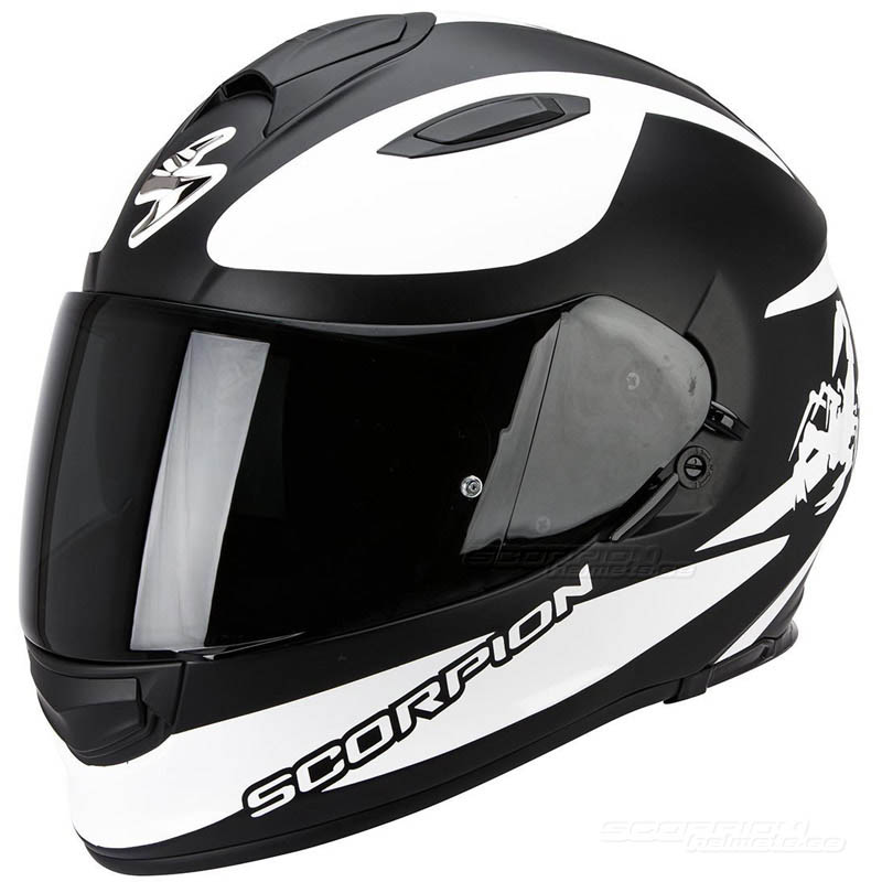 Scorpion EXO-510 Integralhjälm (Sublim) Mattsvart, Vit