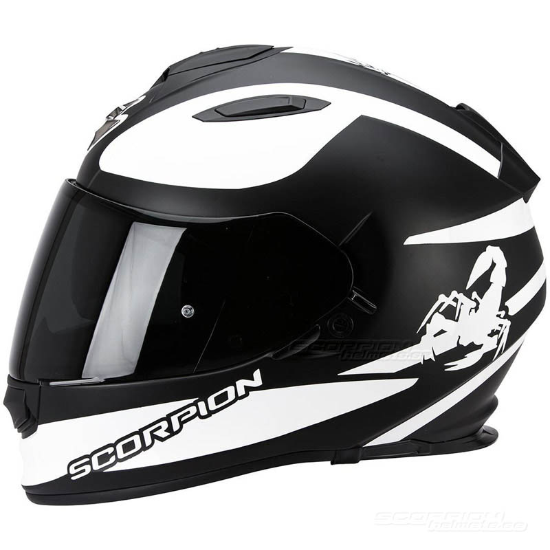 Scorpion EXO-510 Integralhjälm (Sublim) Mattsvart, Vit