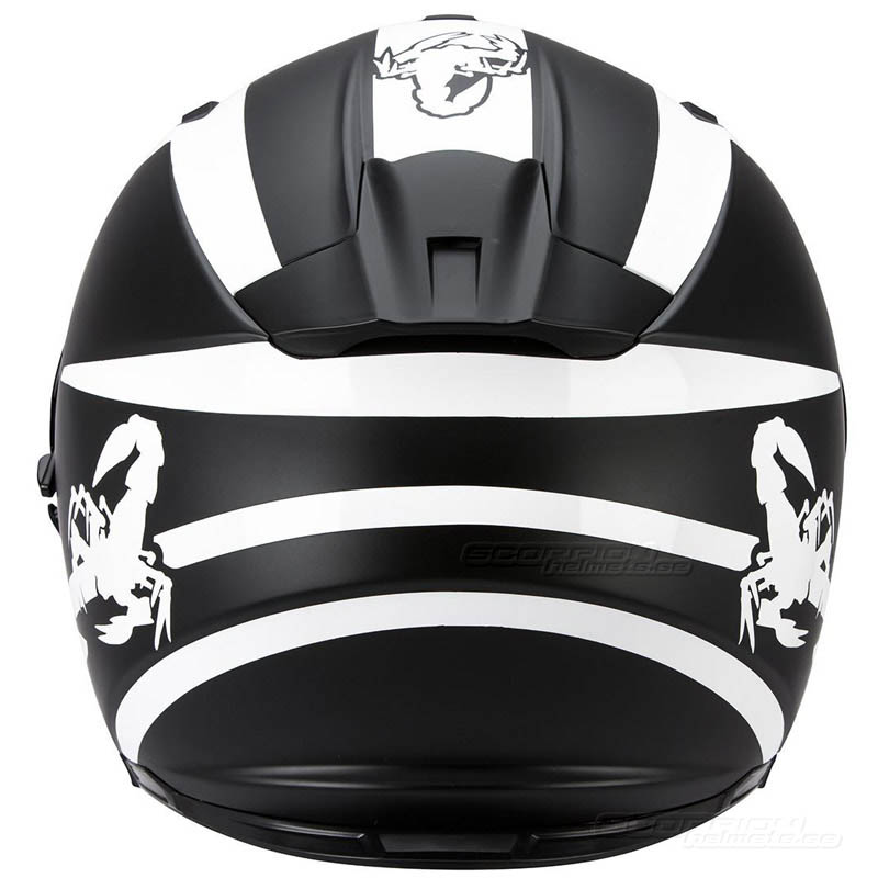 Scorpion EXO-510 Integralhjälm (Sublim) Mattsvart, Vit