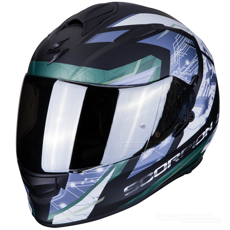 Scorpion EXO-510 Integralhjälm (Clarus) Mattsvart, Silver