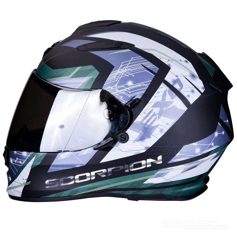 Scorpion EXO-510 Integralhjälm (Clarus) Mattsvart, Silver