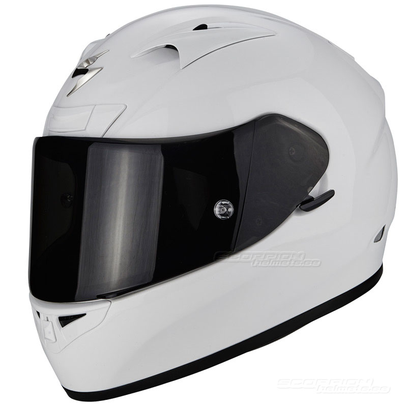 Scorpion EXO-710 MC-Hjälm Race/Gata (Solid) Vit
