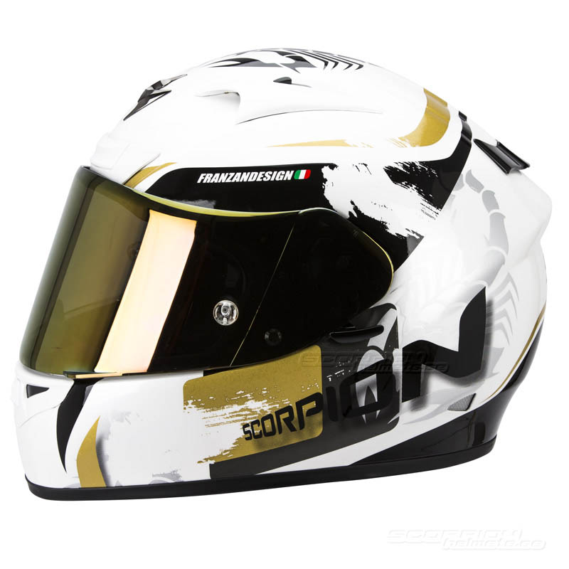 Scorpion EXO-710 Hjälm Race/Gata (Cerberus) (Sista storlekarna XL & XXL)