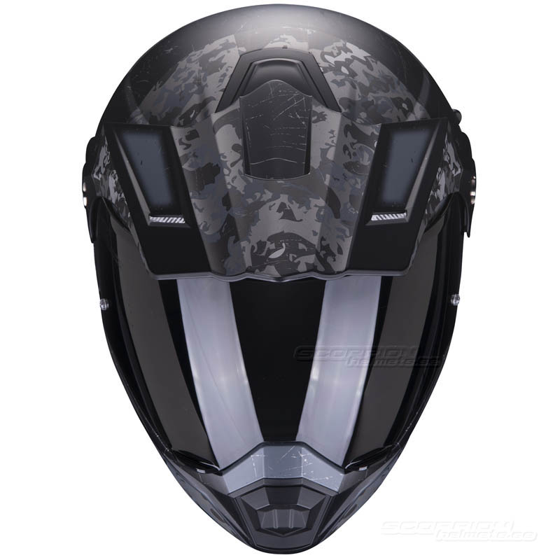 Scorpion ADX-1 Hjälm (Battleflage) Svart, Silver