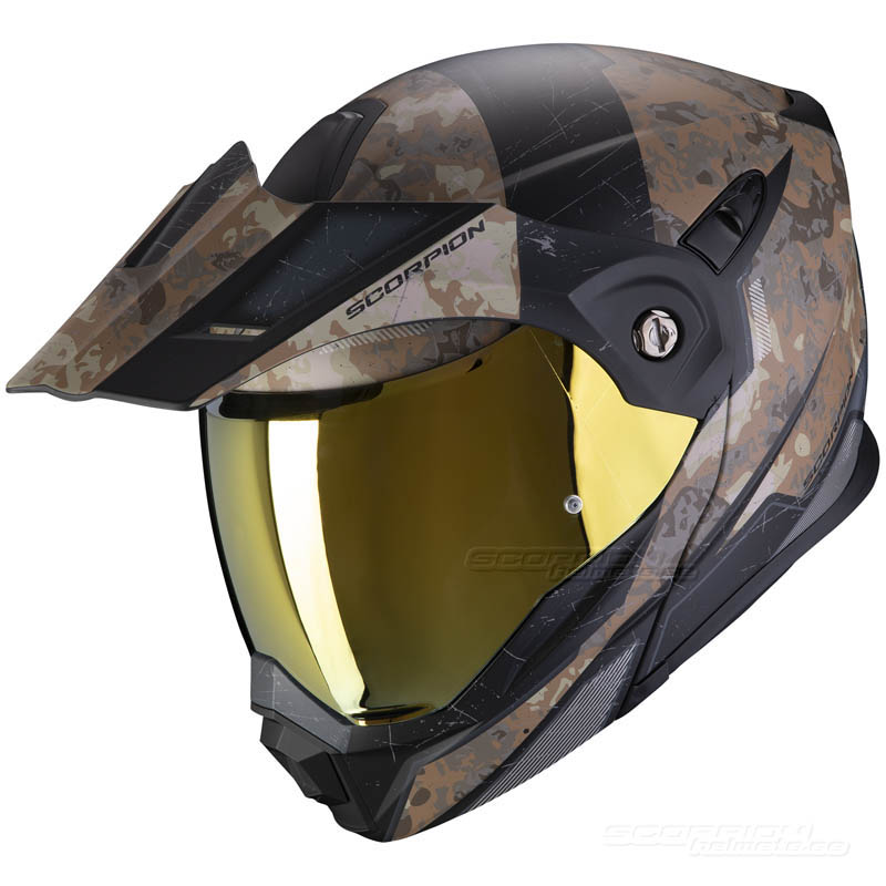 Scorpion ADX-1 Hjälm (Battleflage) Sand, Grå