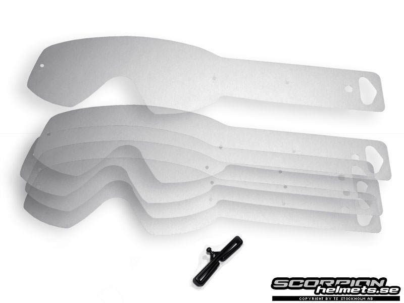 Scorpion Tear Offs till Crossglasgon Goggles (E18) 10x