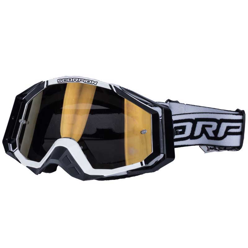 Scorpion Goggles (E18) Svart, Vit