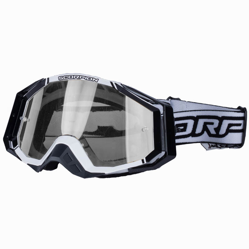 Scorpion Goggles (E18) Svart, Vit