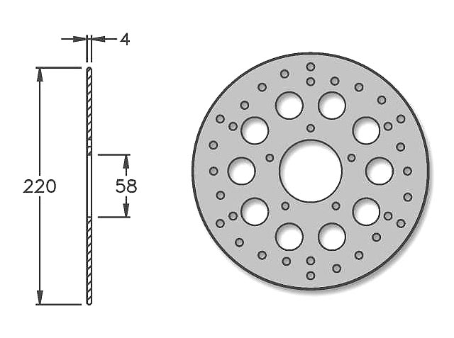 IGM Bromsskiva (fram)