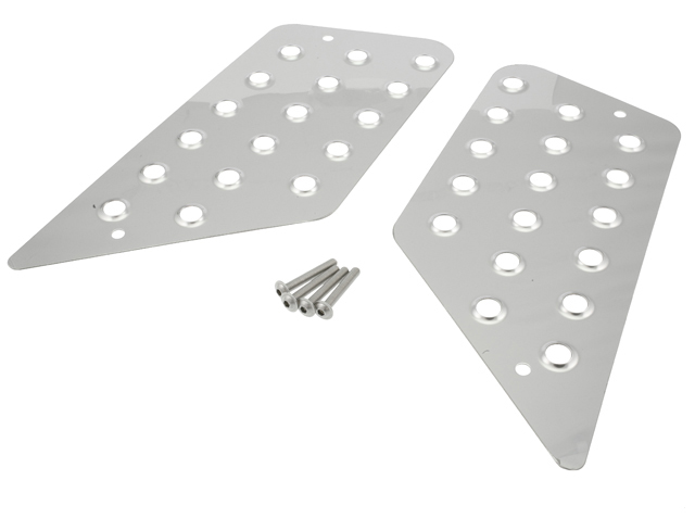 Stroke Fotplåtar (Stainless)