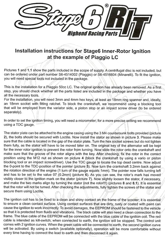Stage6 Rotor (R/T Tändsystem)