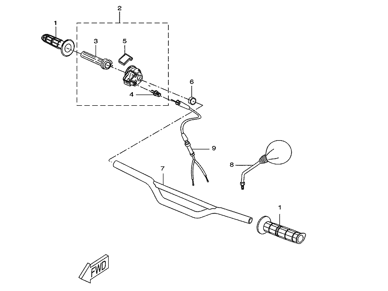 Yamaha Gashandtag (1D4F62400000)