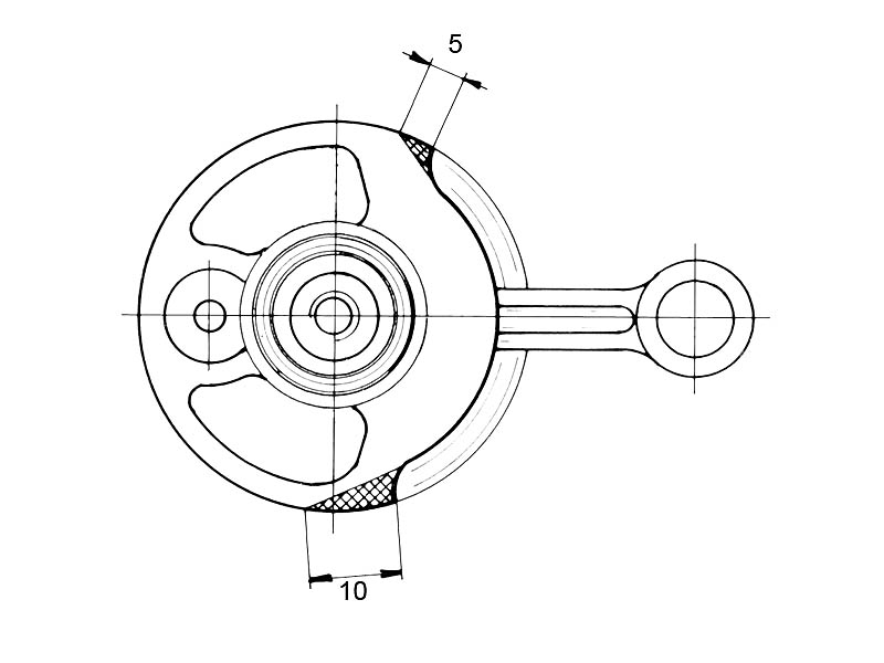 Malossi Cylinderkit (Sport) 73cc - 10 mm