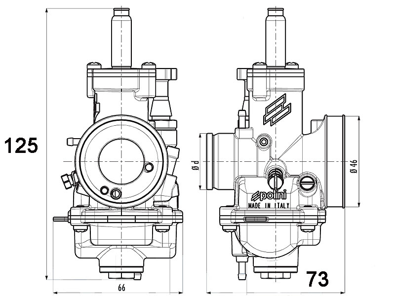 Polini Frgasare (Competition) 19 mm