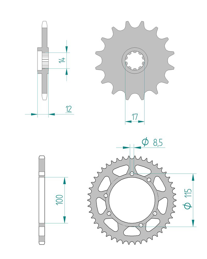 AFAM Drevkit (420) 12/46