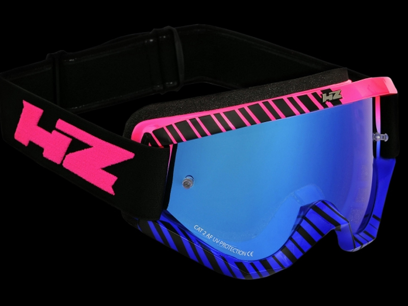 HZ Goggles (Grid) Blue/Pink