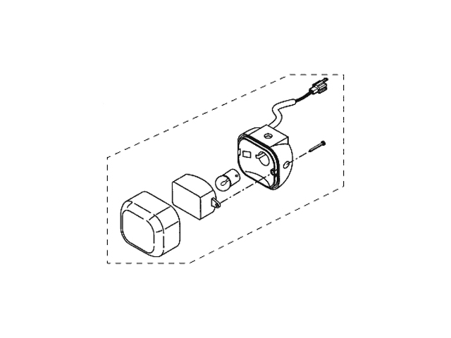 Yamaha Blinkers (5YXH33200100) Hger/Fram