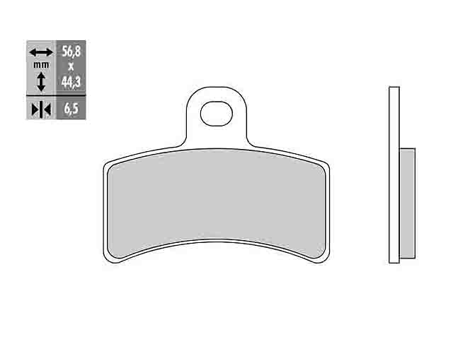 Galfer Bromsbelägg (Semi-metall)