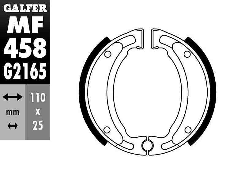 Galfer Bromsbackar (standard)