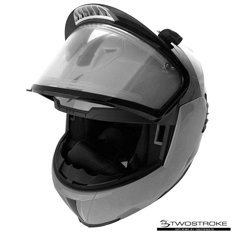 Scorpion EXO-910 Skoterhjälm (Solid) Svart