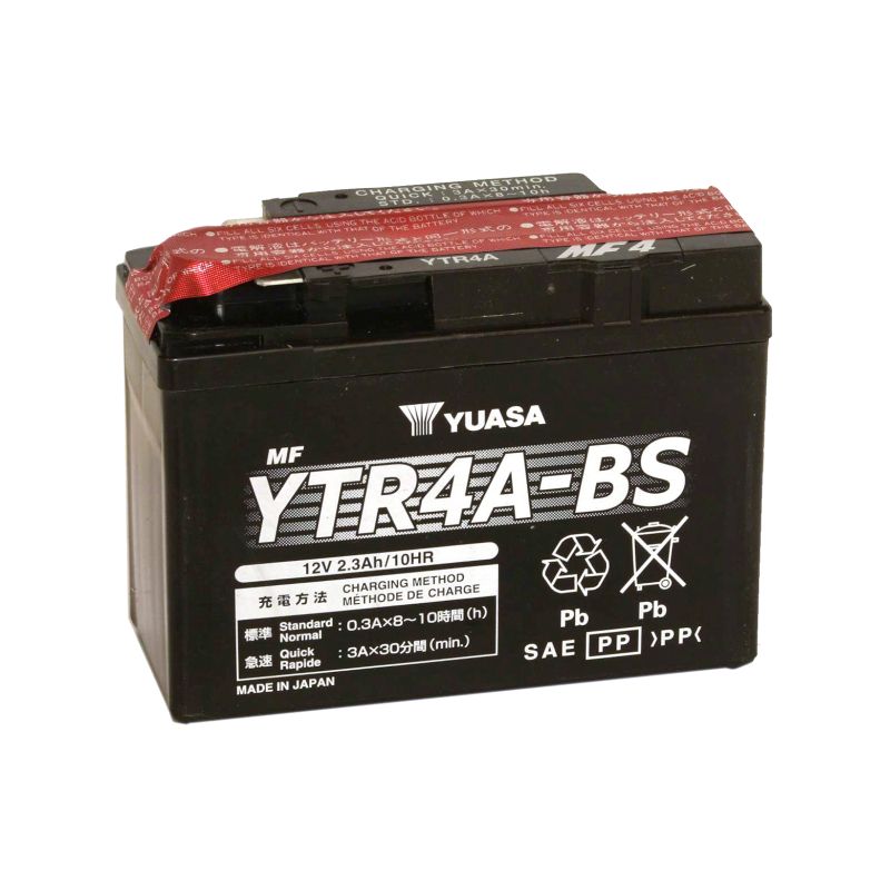 Yuasa Batteri (YTR4A-BS) | Twostroke