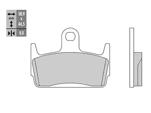 Galfer Bromsbelgg (Semi-metall)