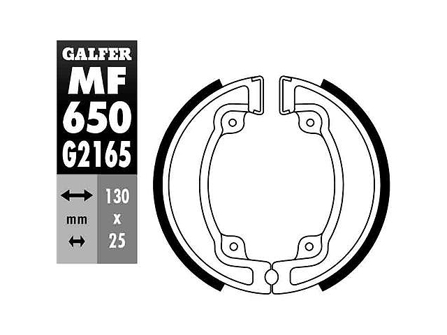 Galfer Bromsbackar (Standard)