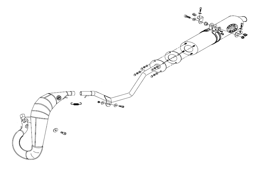 LeoVince Avgassystem - (V6)