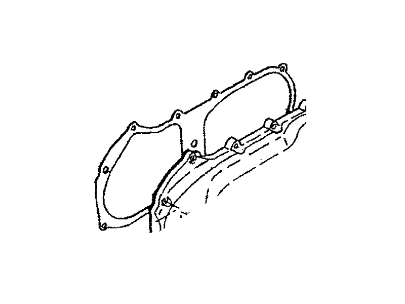Yamaha Variatorkåpspackning (Original)