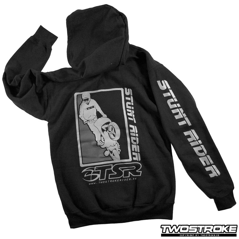 TSR Zip hoodie (Stunt Rider) Bk, Gray