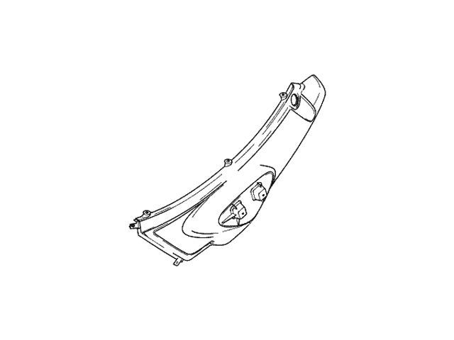 Yamaha Sidokåpa, Vänster (5JHF173100PC)
