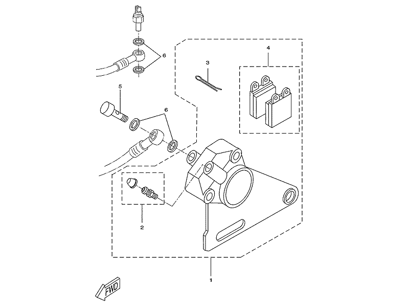 Yamaha Luftnippel (13DF585H00)