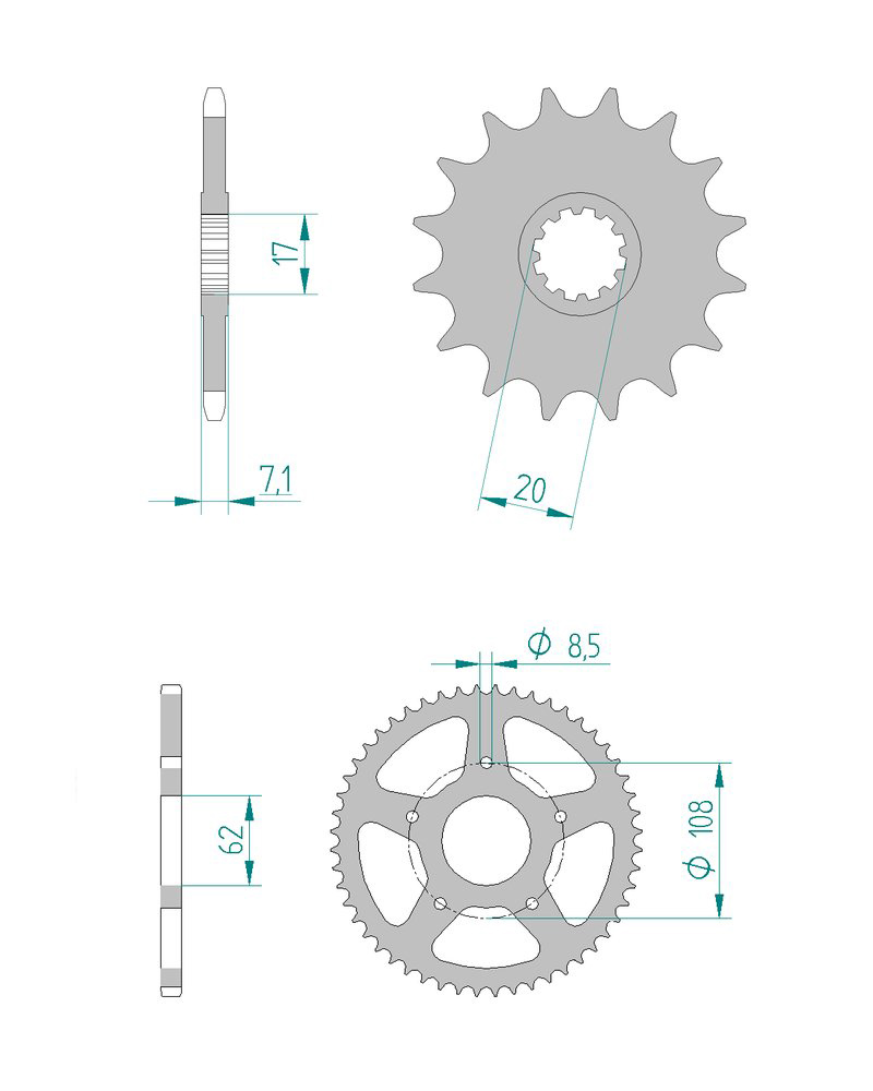 AFAM Drevkit (420)